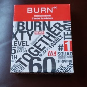 Burn 60 resistance bands